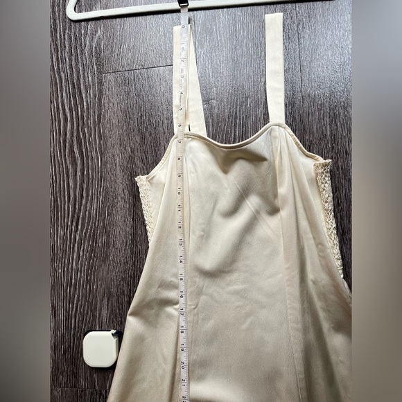 Maryam Nassir Zadeh La Mola Dress ivory/off-white US0 XS S long strappy - Picture 11 of 12